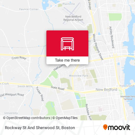 Rockway St And Sherwood St map