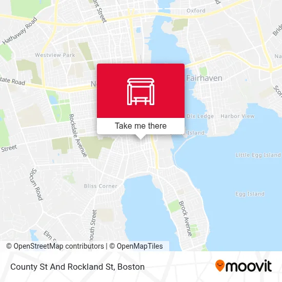 County St And Rockland St map