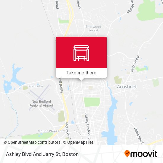 Ashley Blvd And Jarry St map