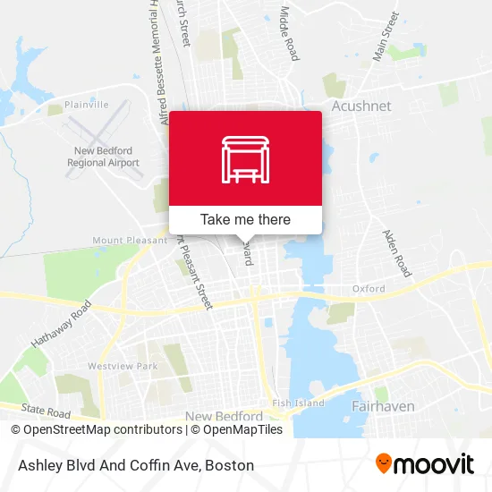 Ashley Blvd And Coffin Ave map