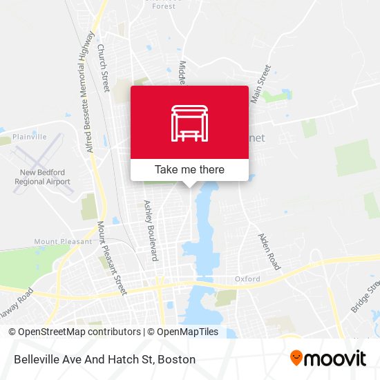 Mapa de Belleville Ave And Hatch St