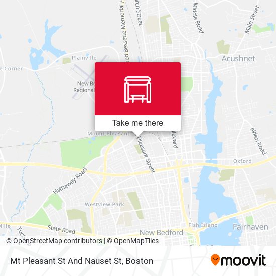 Mt Pleasant St And Nauset St map