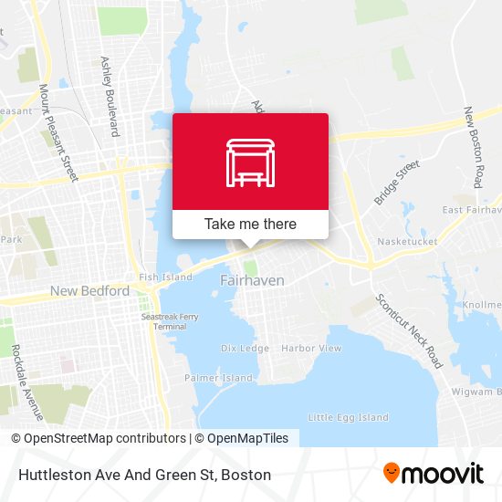 Huttleston Ave And Green St map