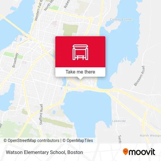 Watson Elementary School map