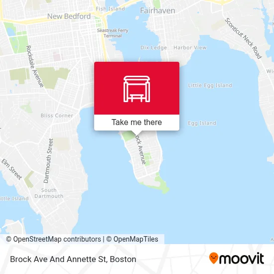Brock Ave And Annette St map