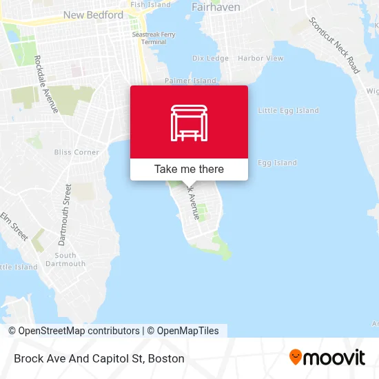 Brock Ave And Capitol St map