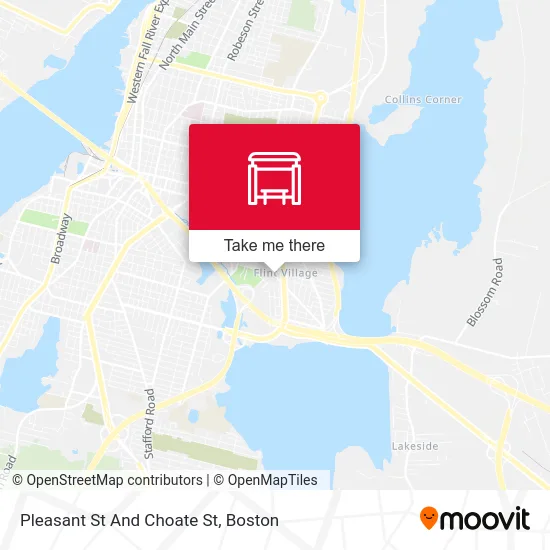 Pleasant St And Choate St map