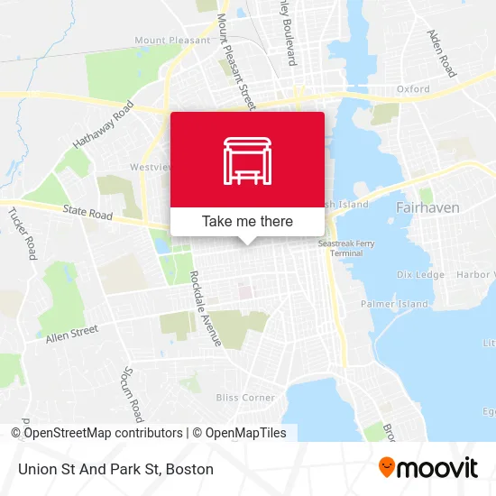 Union St And Park St map