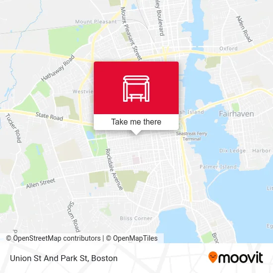 Union St And Park St map