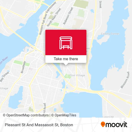 Pleasant St And Massasoit St map