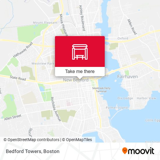 Mapa de Bedford Towers