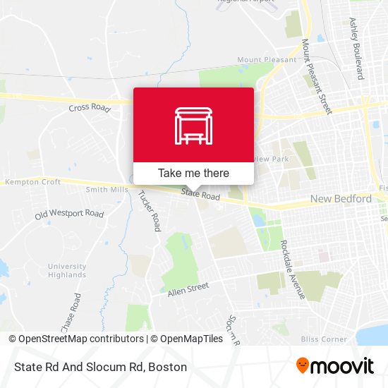 State Rd And Slocum Rd map