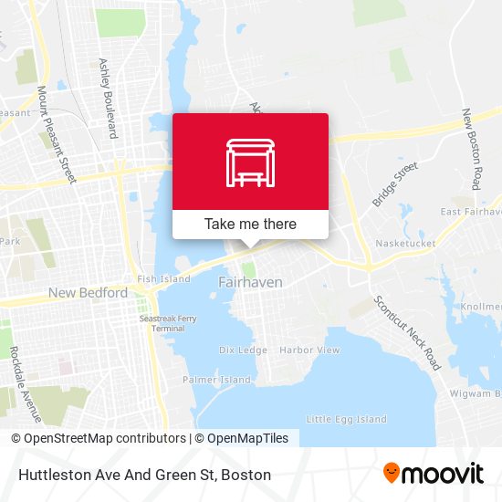 Huttleston Ave And Green St map