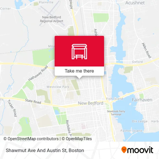 Shawmut Ave And Austin St map