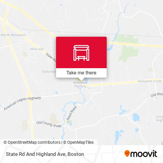 State Rd And Highland Ave map