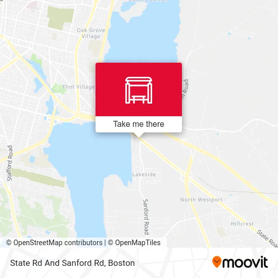 State Rd And Sanford Rd map