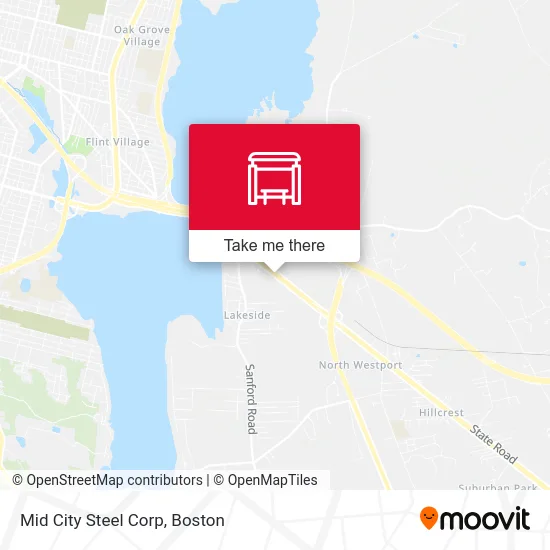 Mid City Steel Corp map