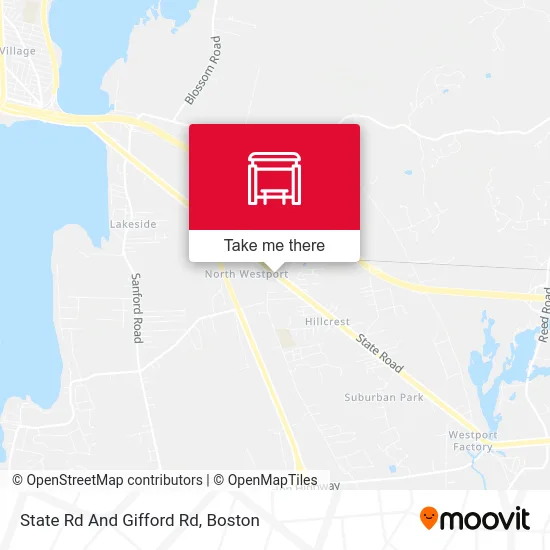 State Rd And Gifford Rd map