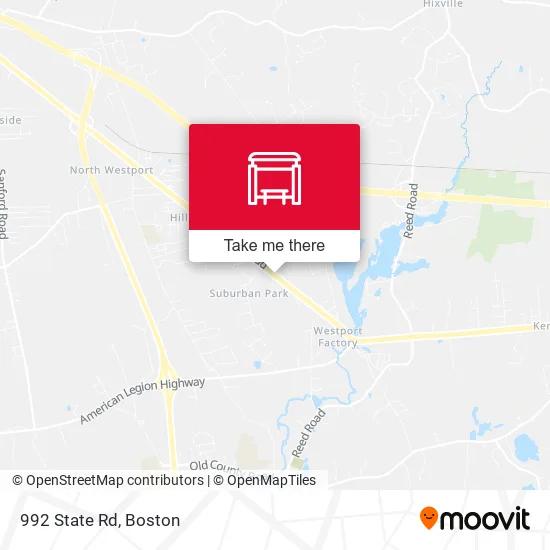 992 State Rd map