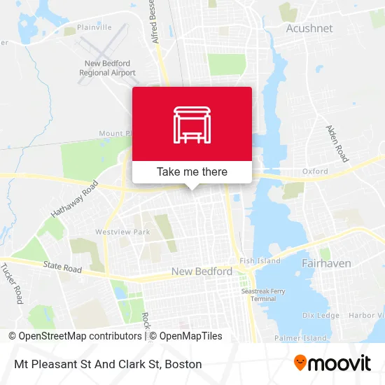 Mt Pleasant St And Clark St map