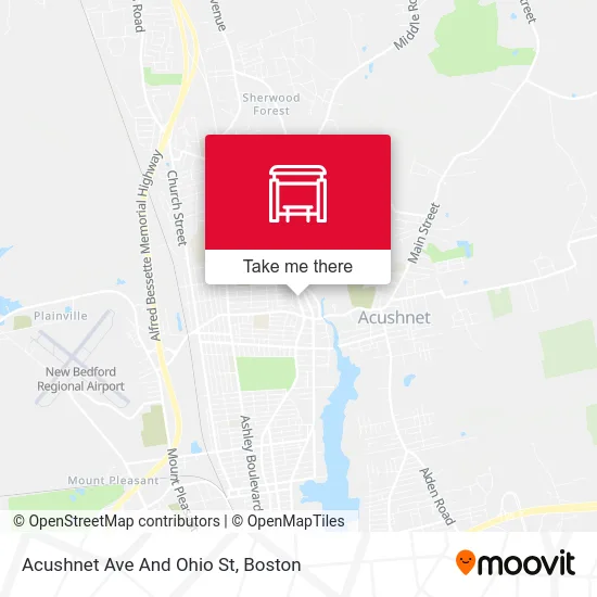Acushnet Ave And Ohio St map