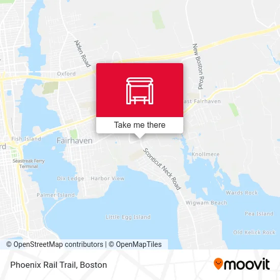 Phoenix Rail Trail map