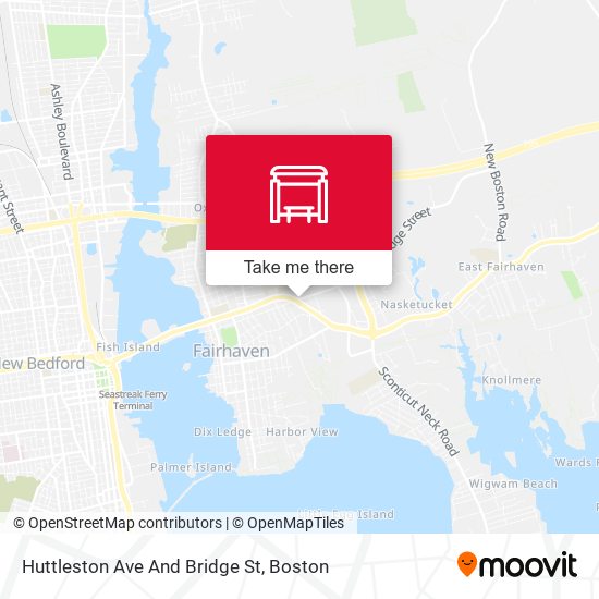 Huttleston Ave And Bridge St map