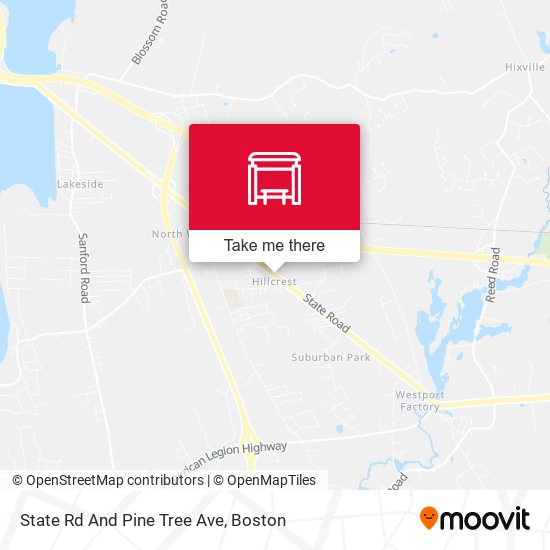 State Rd And Pine Tree Ave map