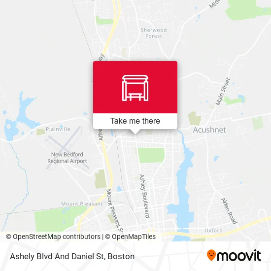 Ashely Blvd And Daniel St map