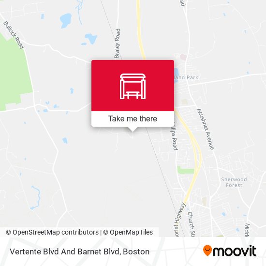 Vertente Blvd And Barnet Blvd map