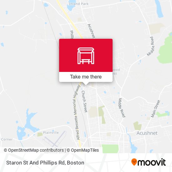 Staron St And Phillips Rd map