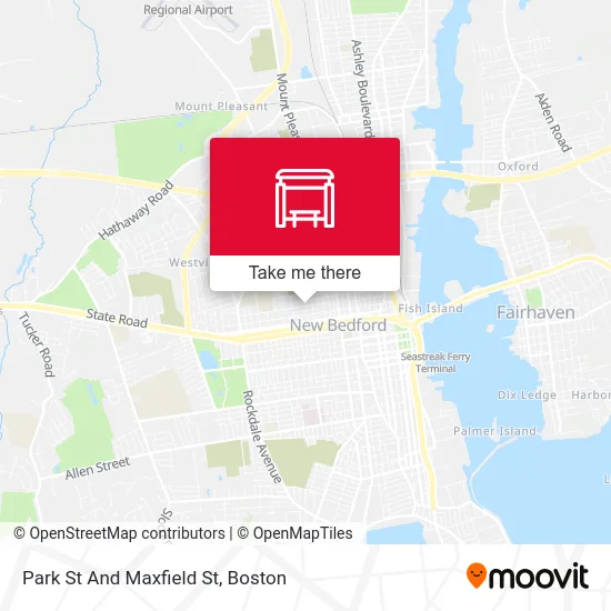 Park St And Maxfield St map