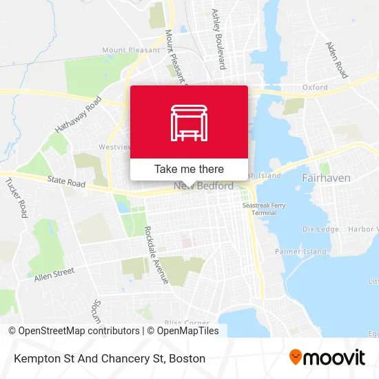 Kempton St And Chancery St map