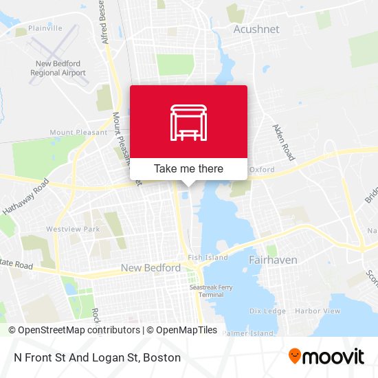 Mapa de N Front St And Logan St