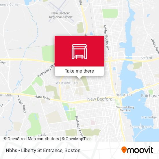 Mapa de Nbhs - Liberty St Entrance