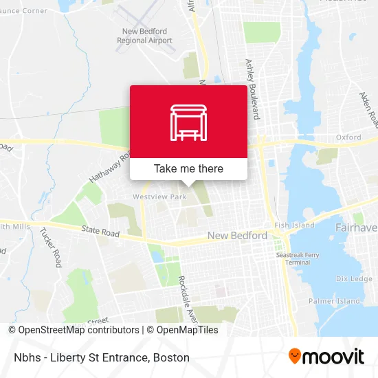 Nbhs - Liberty St Entrance map