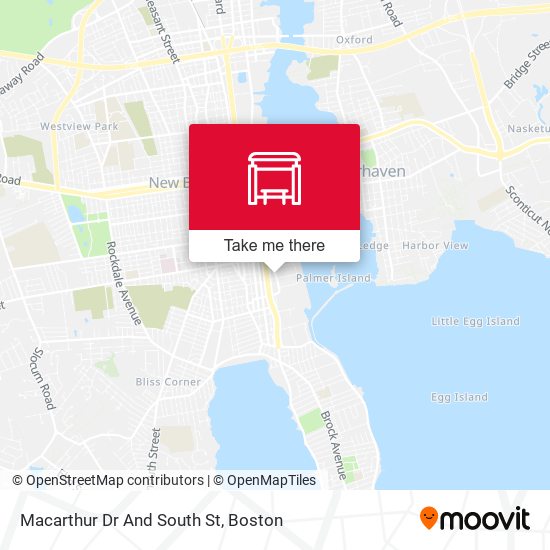 Macarthur Dr And South St map