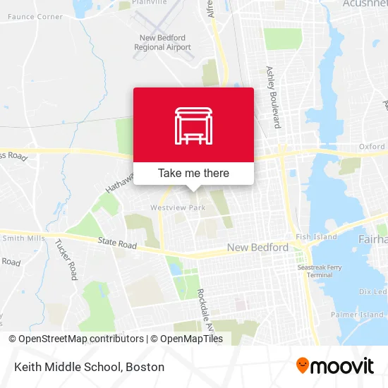 Keith Middle School map