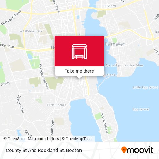 Mapa de County St And Rockland St