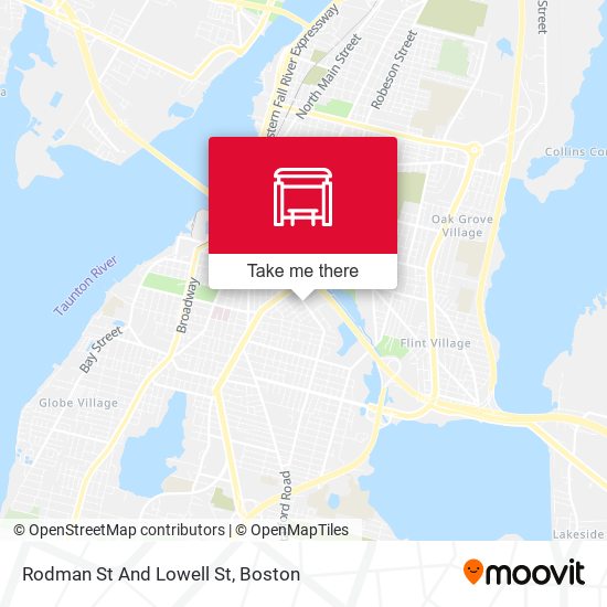 Mapa de Rodman St And Lowell St