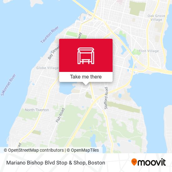 Mariano Bishop Blvd Stop & Shop map