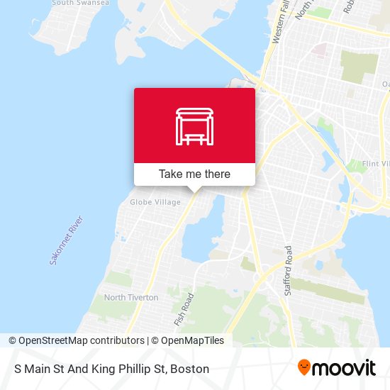 Mapa de S Main St And King Phillip St