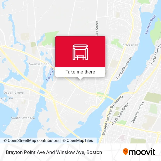 Brayton Point Ave And Winslow Ave map