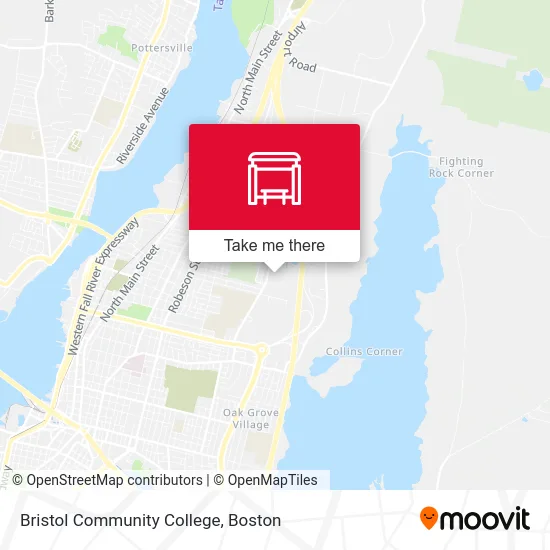 Bristol Community College map