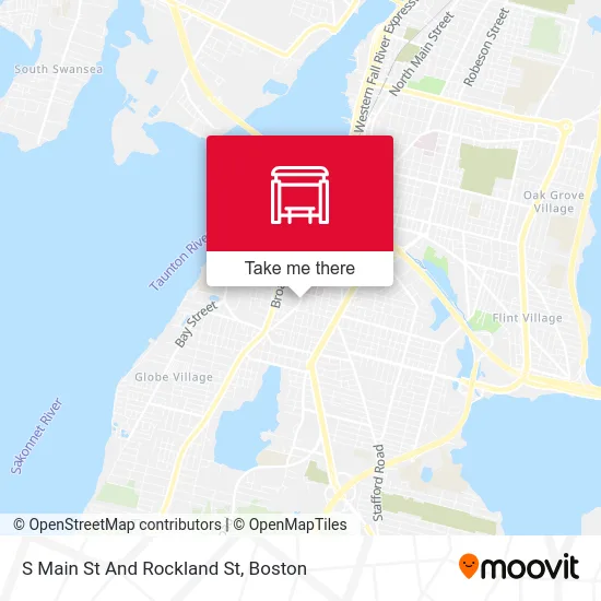 S Main St And Rockland St map