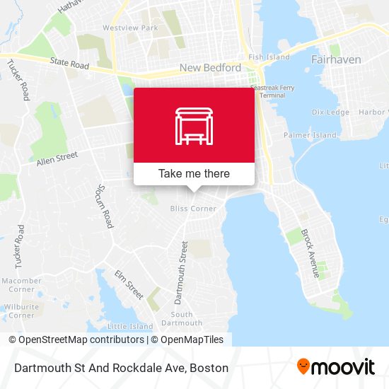 Mapa de Dartmouth St And Rockdale Ave