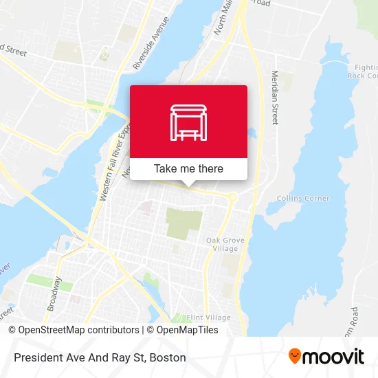 President Ave And Ray St map