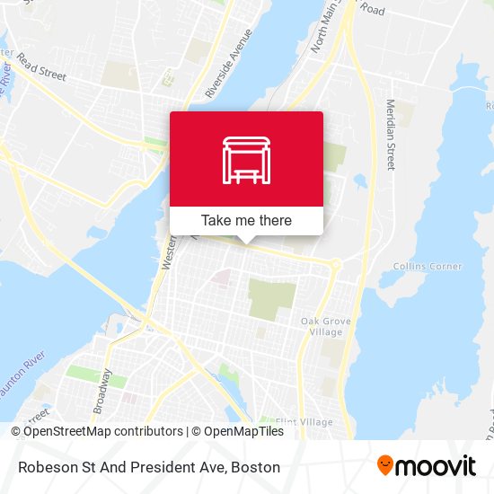 Robeson St And President Ave map