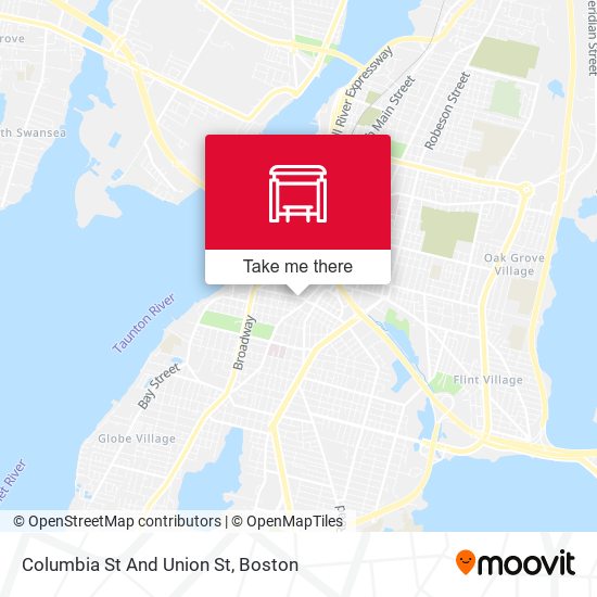 Mapa de Columbia St And Union St