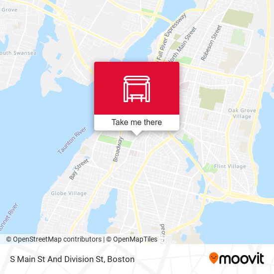 S Main St And Division St map
